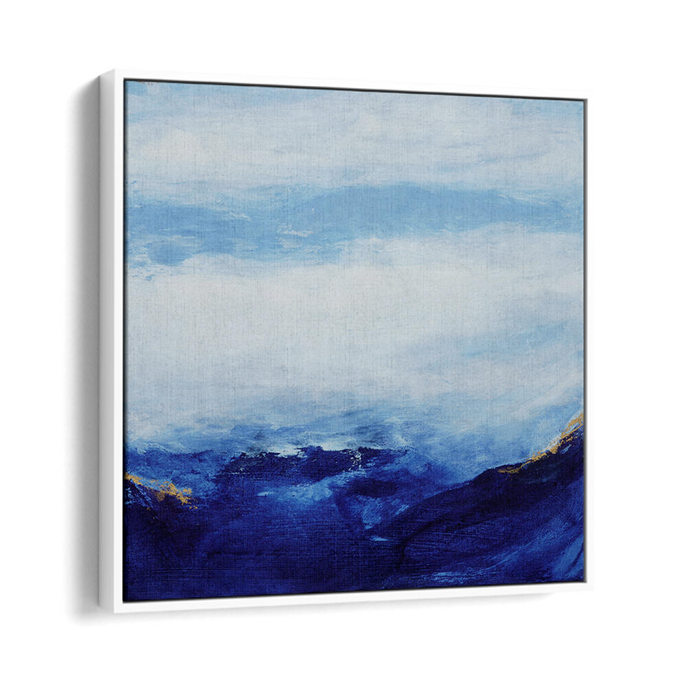 BLUE AND WHITE LANDSCAPE