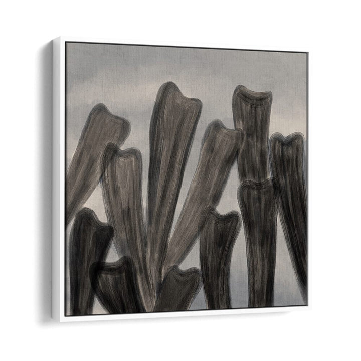 Elegant BOTANICAL ABSTRACT V, FLORAL FLOWER PAINTINGS featuring a modern design to enhance your home decor.