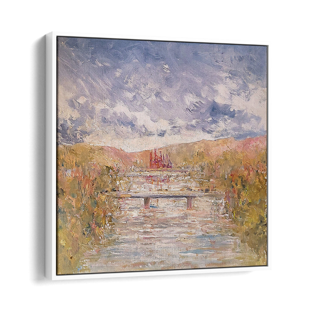 BRIDGE BENEATH THE AUTUMN HILLS