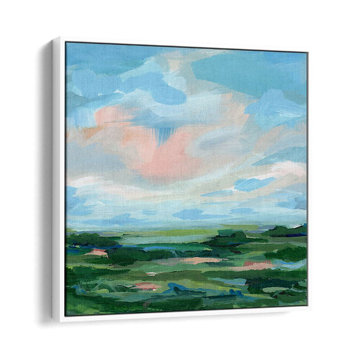 Vibrant landscape in the COME AWAY, ABSTRACT PAINTINGS collection, perfect for adding style to any space.