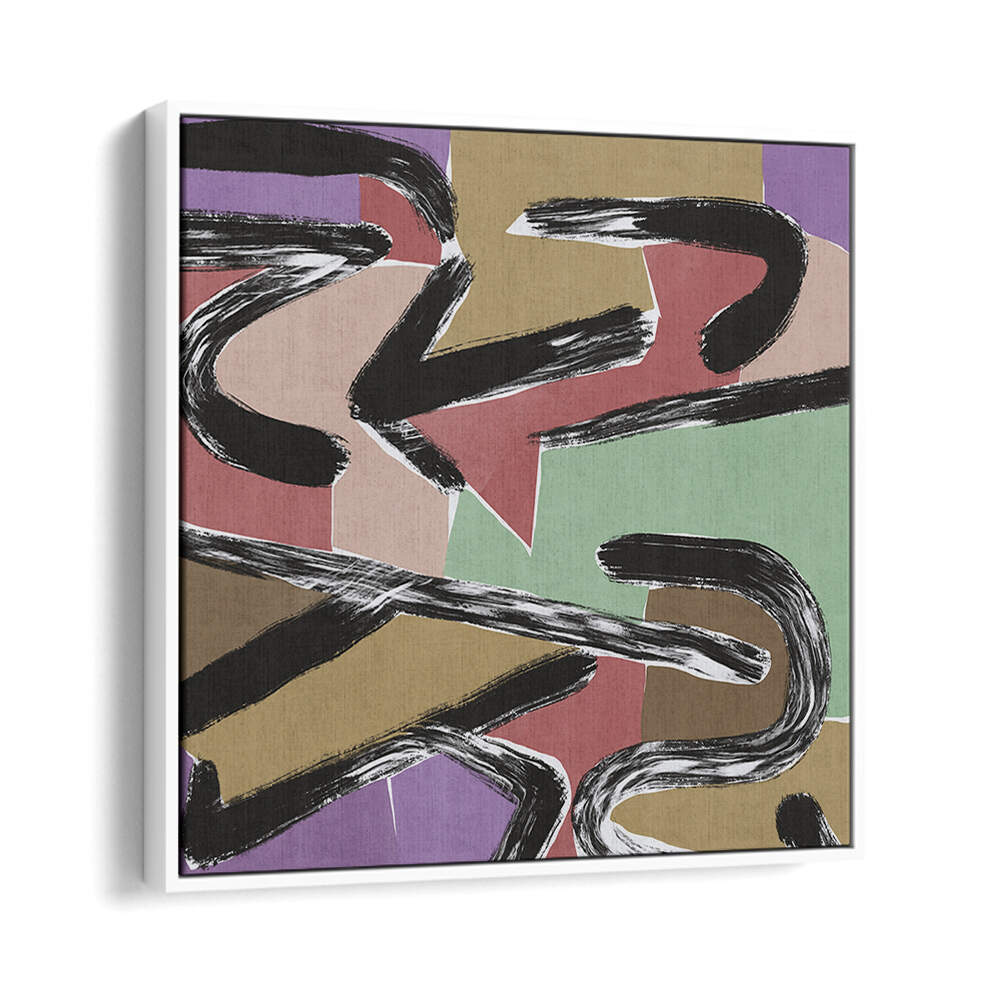 CHAOTIC BRUSHSTROKES , ABSTRACT PAINTINGS