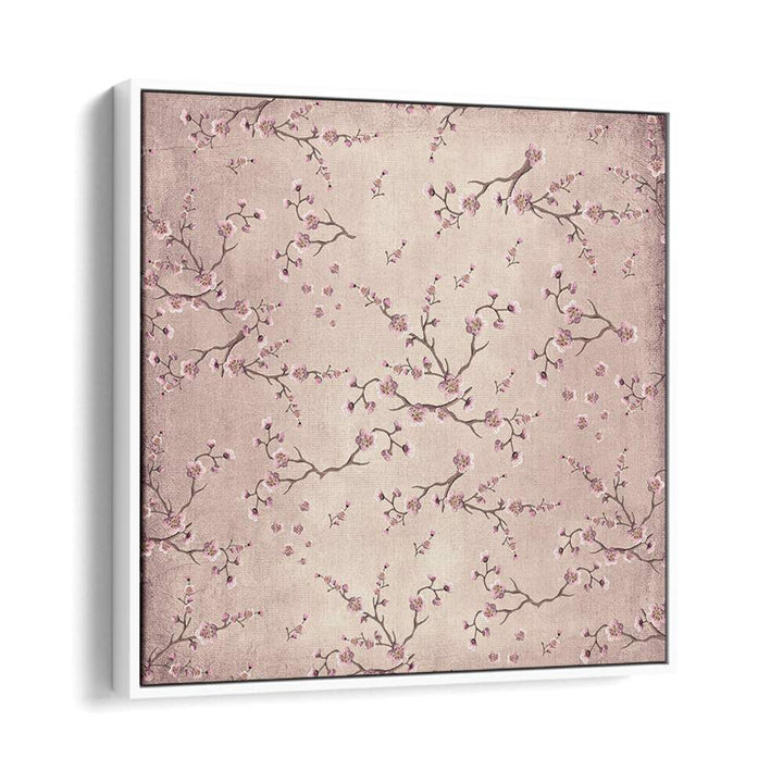 Delicate cherry blossom patterns in the CHERRY BLOSSOM DANCE, FLORAL FLOWER PAINTINGS create a serene spring ambiance.