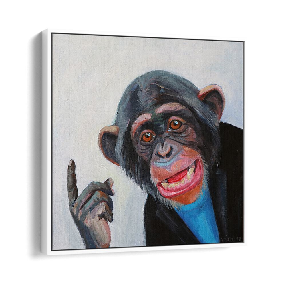 Chimpanzee's Thought, Comic Posters showcase vibrant art that transforms your space with dynamic storytelling.