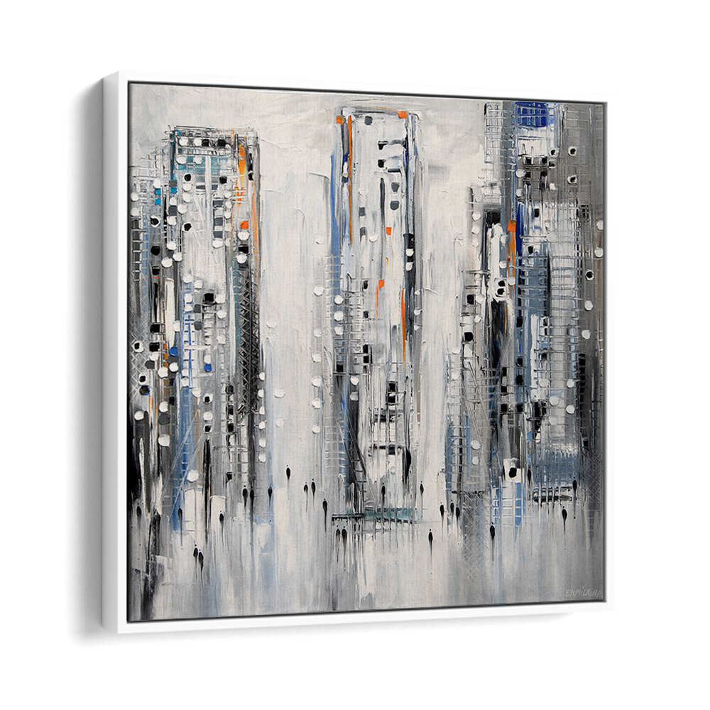 CITY VIBES , MODERN IMPRESSIONISM PAINTINGS