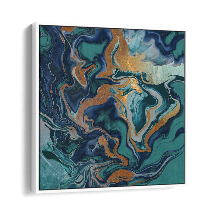 Elevate your space with DRAMAQUEEN MARBLE GREEN, ABSTRACT PAINTINGS, showcasing vibrant colors and contemporary design.