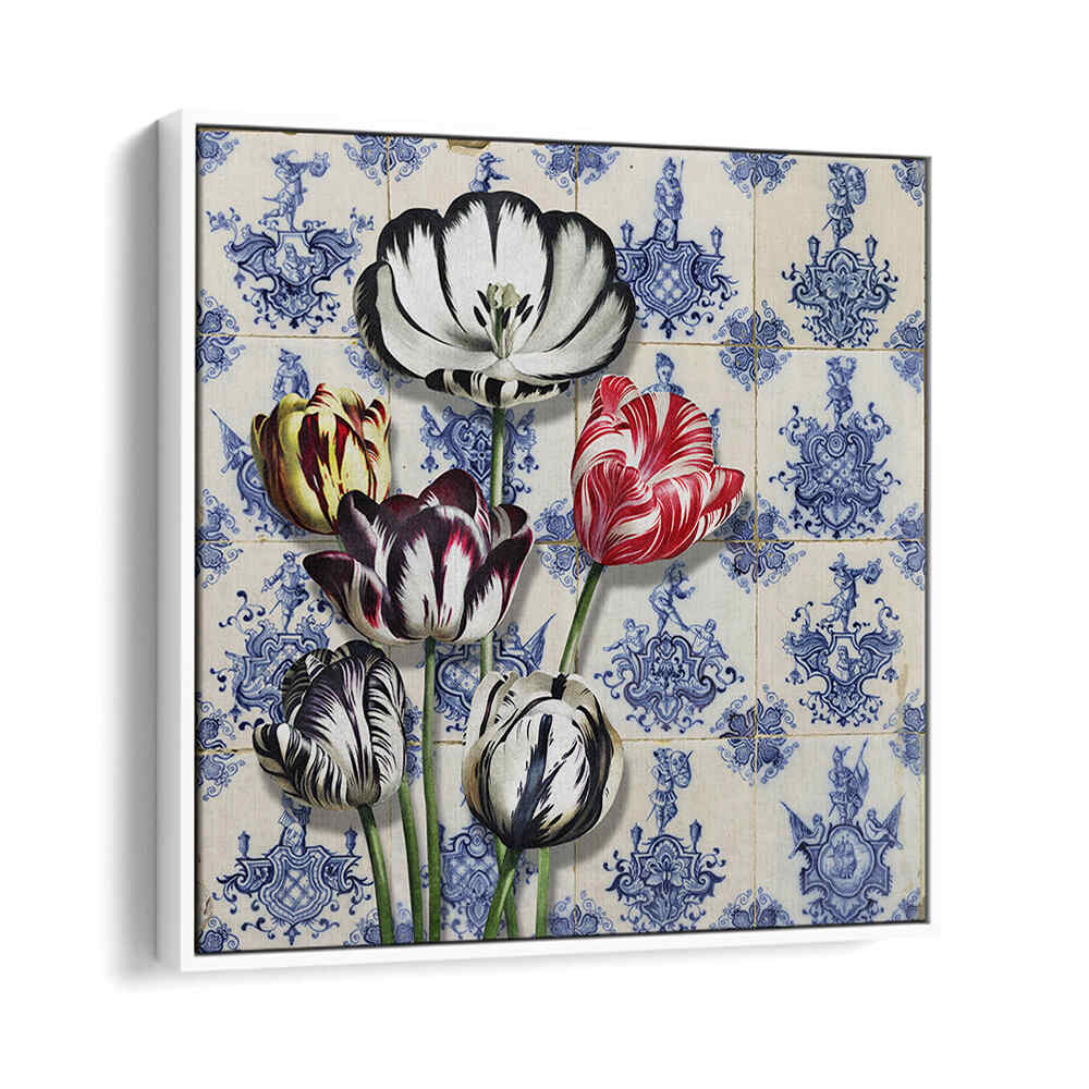 DUTCH TULIPS ON TILES