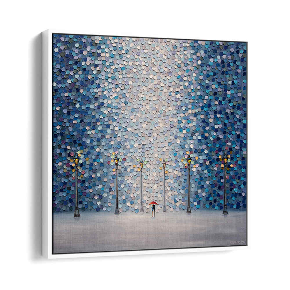 EARLY AT NIGHT , MODERN IMPRESSIONISM PAINTINGS