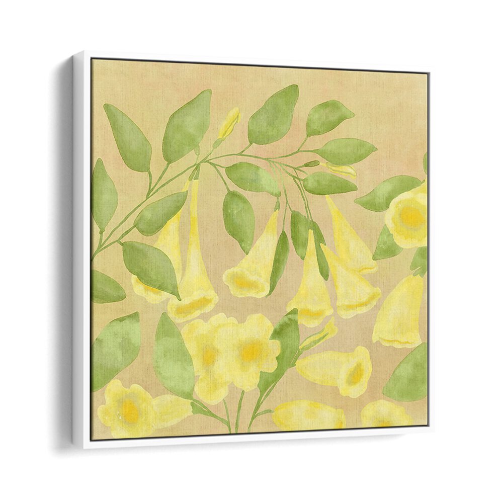 Golden Harmony, Floral Flower Paintings showcase delicate blooms in vibrant colors, perfect for enhancing your space.