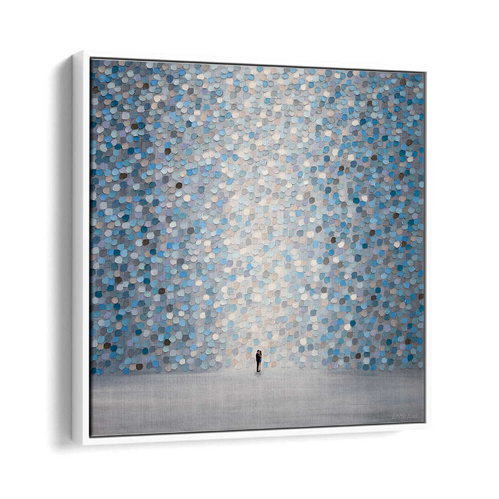 KISS IN THE MOONLIGHT , MODERN IMPRESSIONISM PAINTINGS