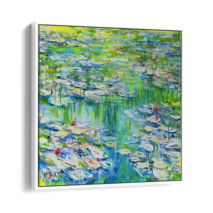 LIQUID SERENITY , FLORAL FLOWER PAINTINGS