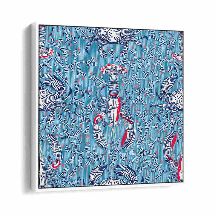 Vibrant LOBSTER AND CRAB NOSTALGIA, BEACH PAINTINGS bringing coastal beauty into your home decor.
