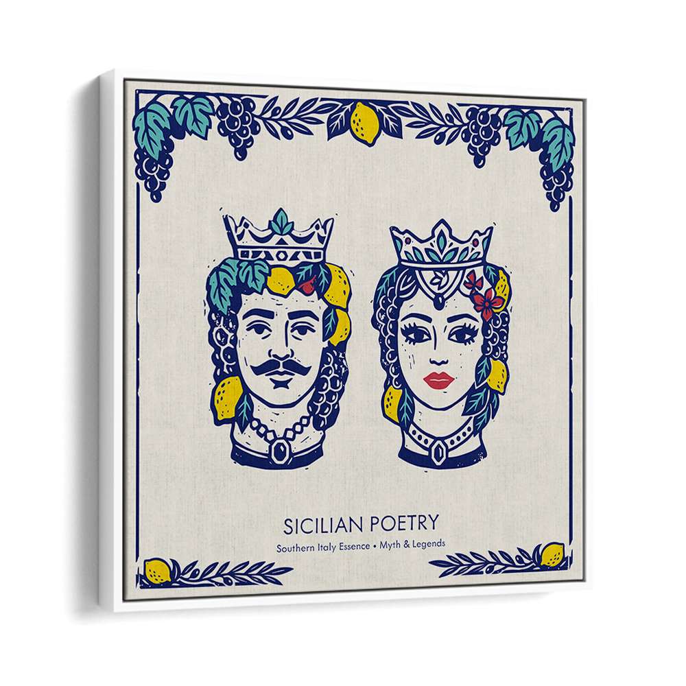 SICILIAN KING AND QUEEN