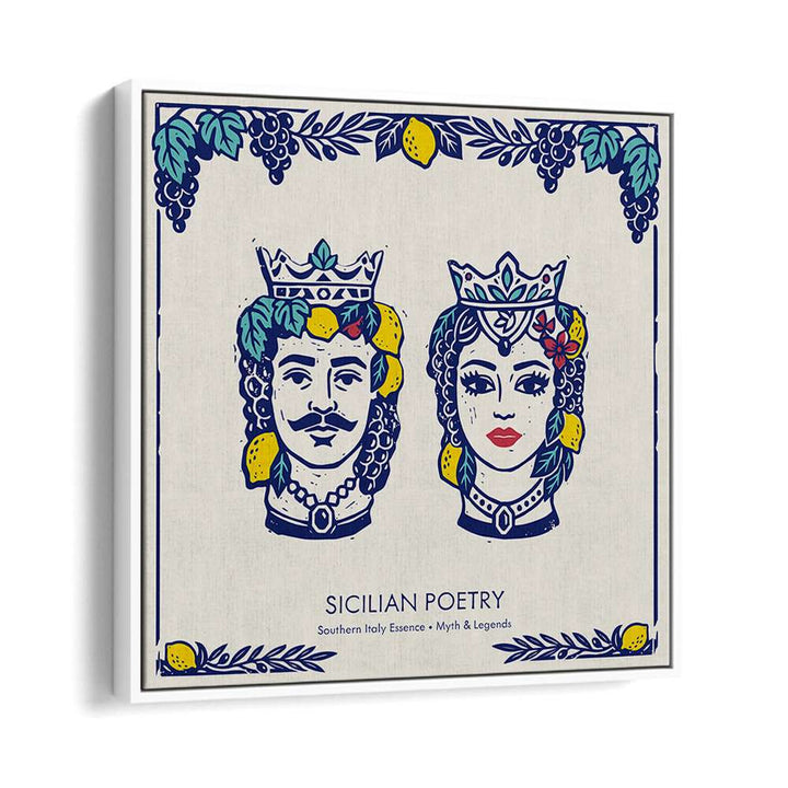 SICILIAN KING AND QUEEN