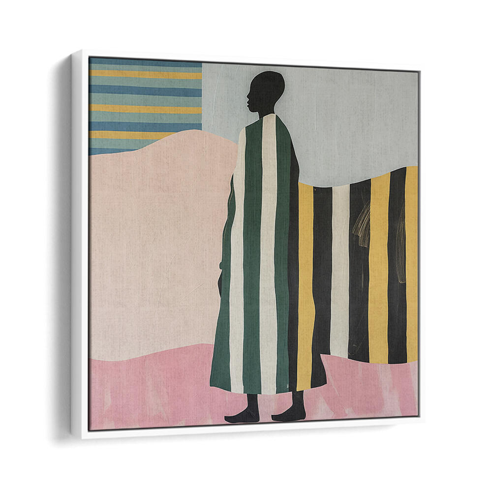 MAN IN STRIPES , PORTRAITS & FIGURATIVE ILLUSTRATIONS
