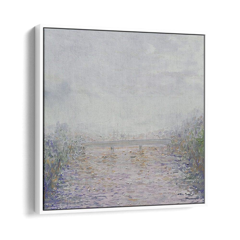 MISTY RIVER LANDSCAPE