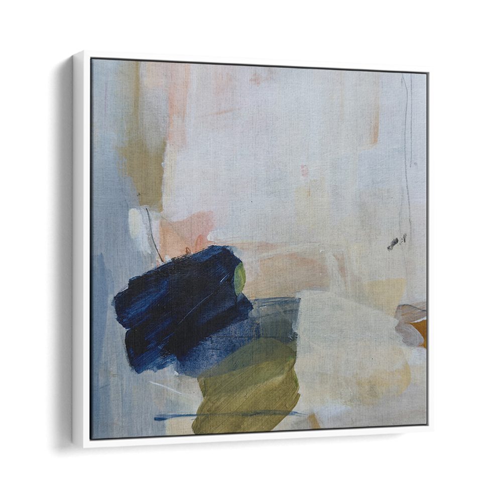 MODERN BLUE GREEN ABSTRACT