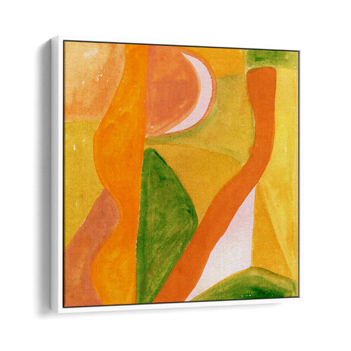 ORANGE AND GOLDEN ABSTRACT , ABSTRACT PAINTINGS
