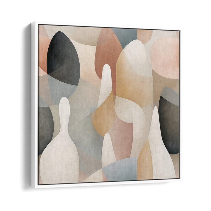 POSTER VERTICAL GEO I , ORGANIC FORMS