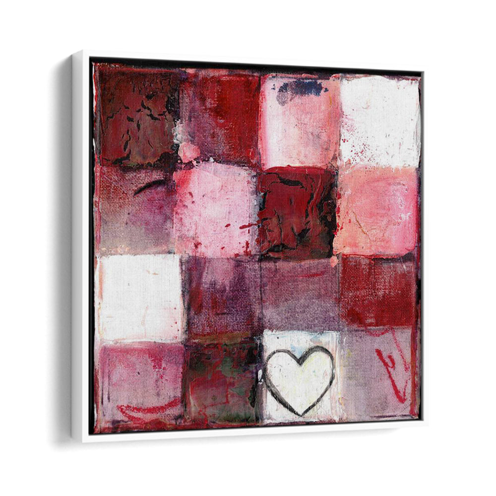 RED CHECKERED HEART