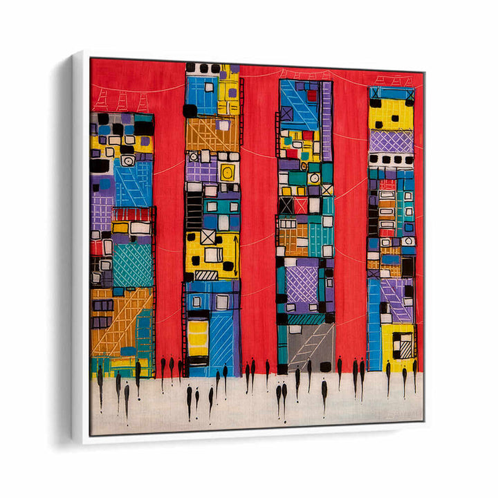 RED SKY , MODERN IMPRESSIONISM PAINTINGS