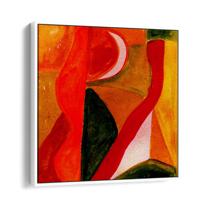 REDS AND GOLDEN ABSTRACT , ABSTRACT PAINTINGS
