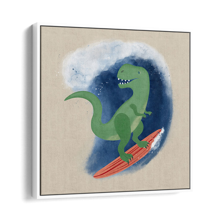 T-REX SURFING WAVE