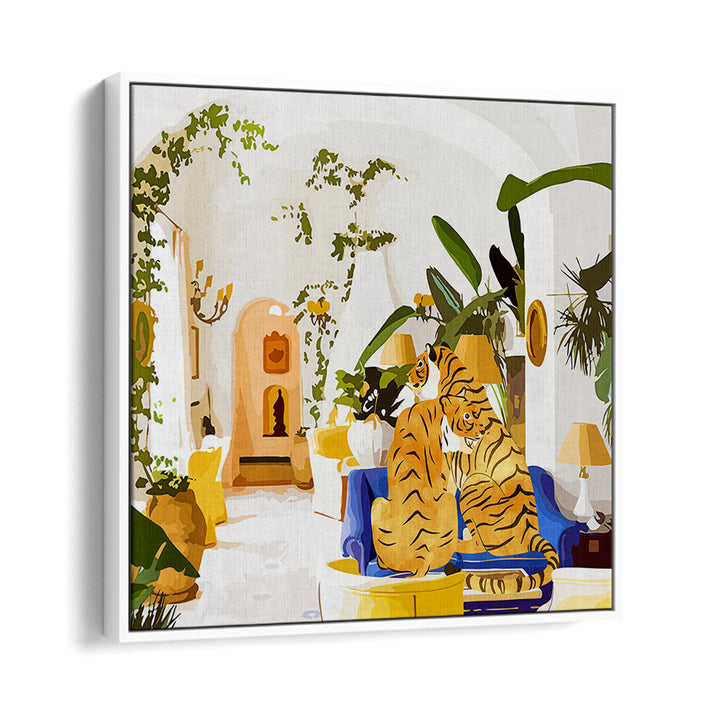 PLAYFUL TIGERS ELEGANT ROOM