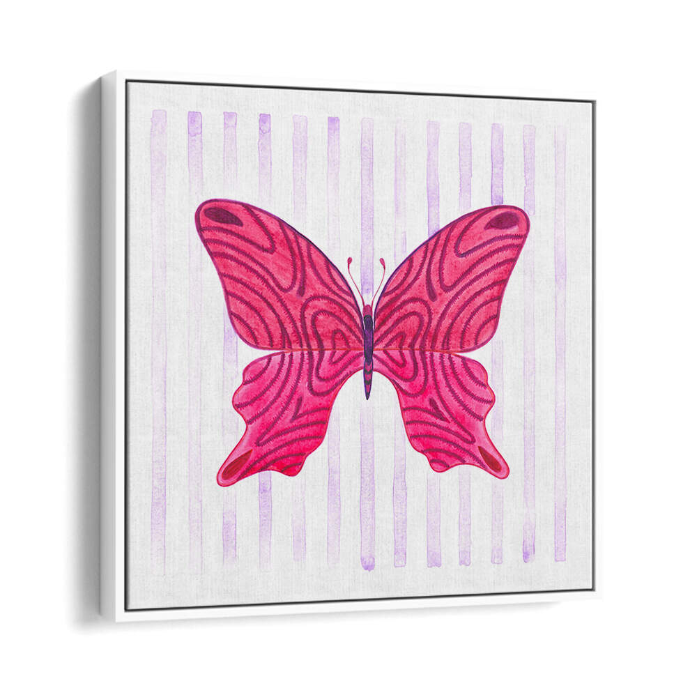 BUTTERFLY WITH STRIPES , FASHION POSTERS
