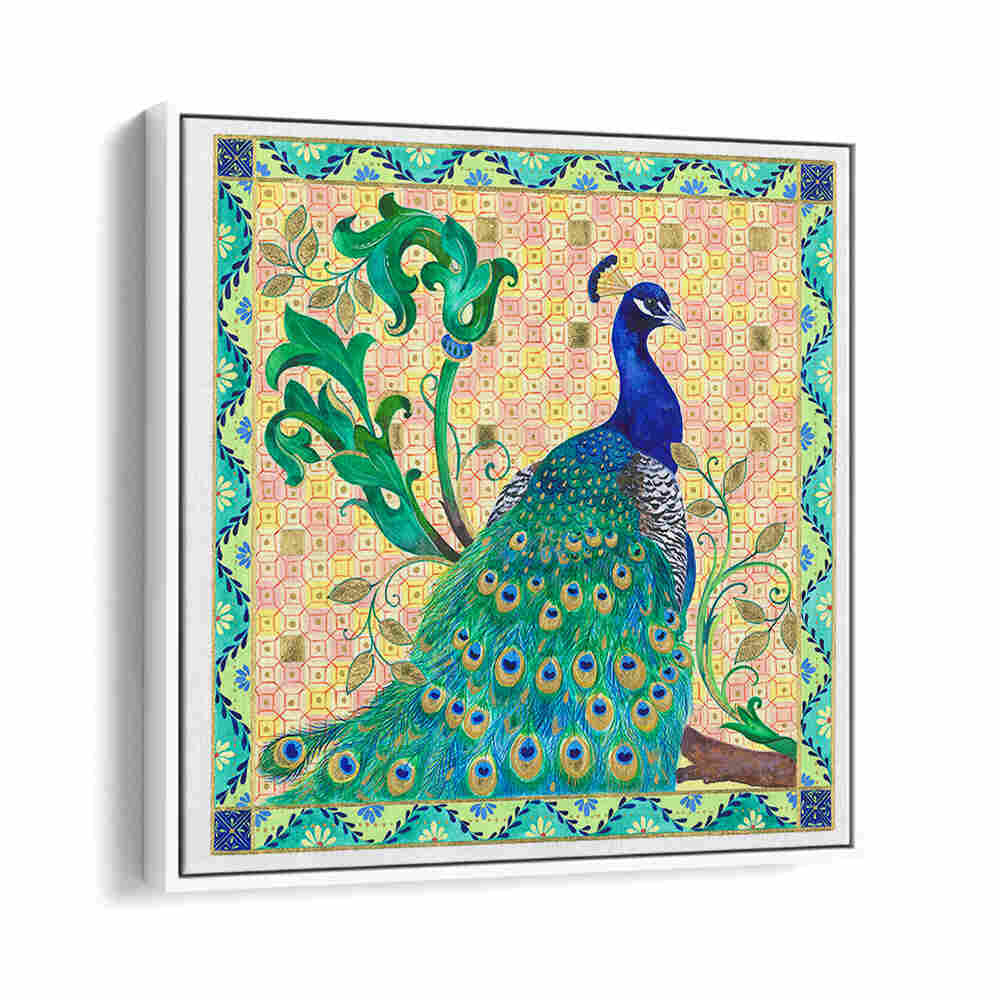 FLORENTINE PEACOCK , ANIMAL PAINTINGS