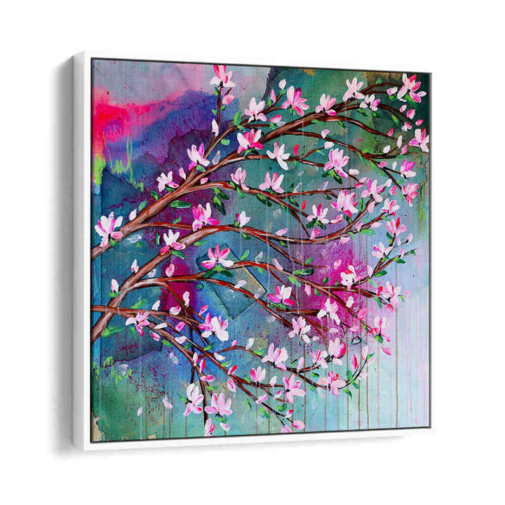 CHERRY BLOSSOM , FLORAL FLOWER PAINTINGS