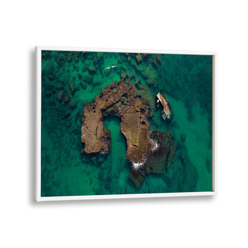 PHOTOGRAPHY painting - KAYAK WRECK EXPLORATION BY IDO MEIROVICH by Asianmonk