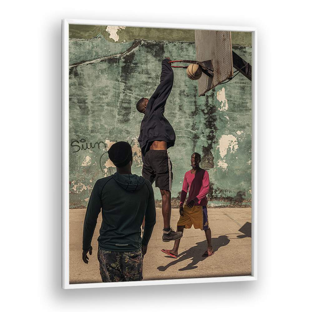 Christian Meermann painting - STREET BASKETBALL by Asianmonk