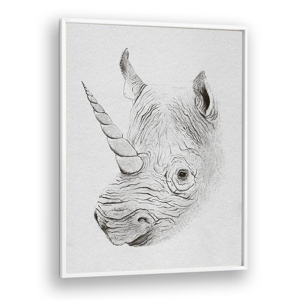 RHINOPLASTY BY FLORENT BODART, WILDLIFE ART PRINTS