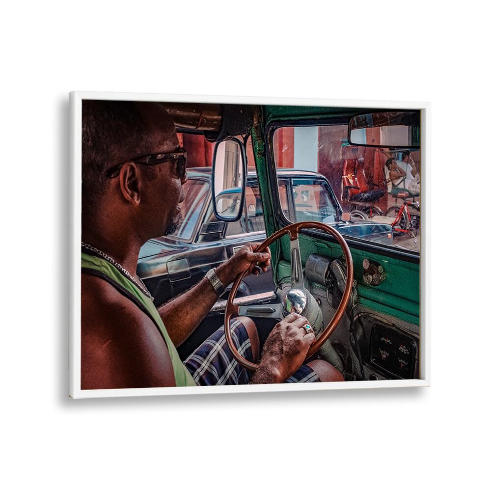 ABSTRACT painting - TAXIDRIVER I by Asianmonk