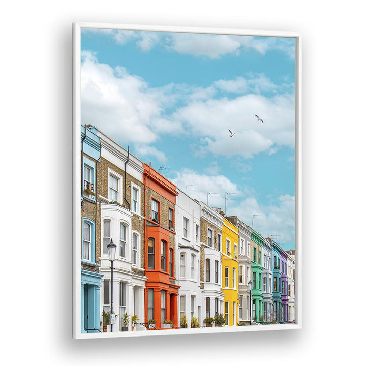 RAINBOW ROW , STREET PHOTOGRAPHY ART PRINTS