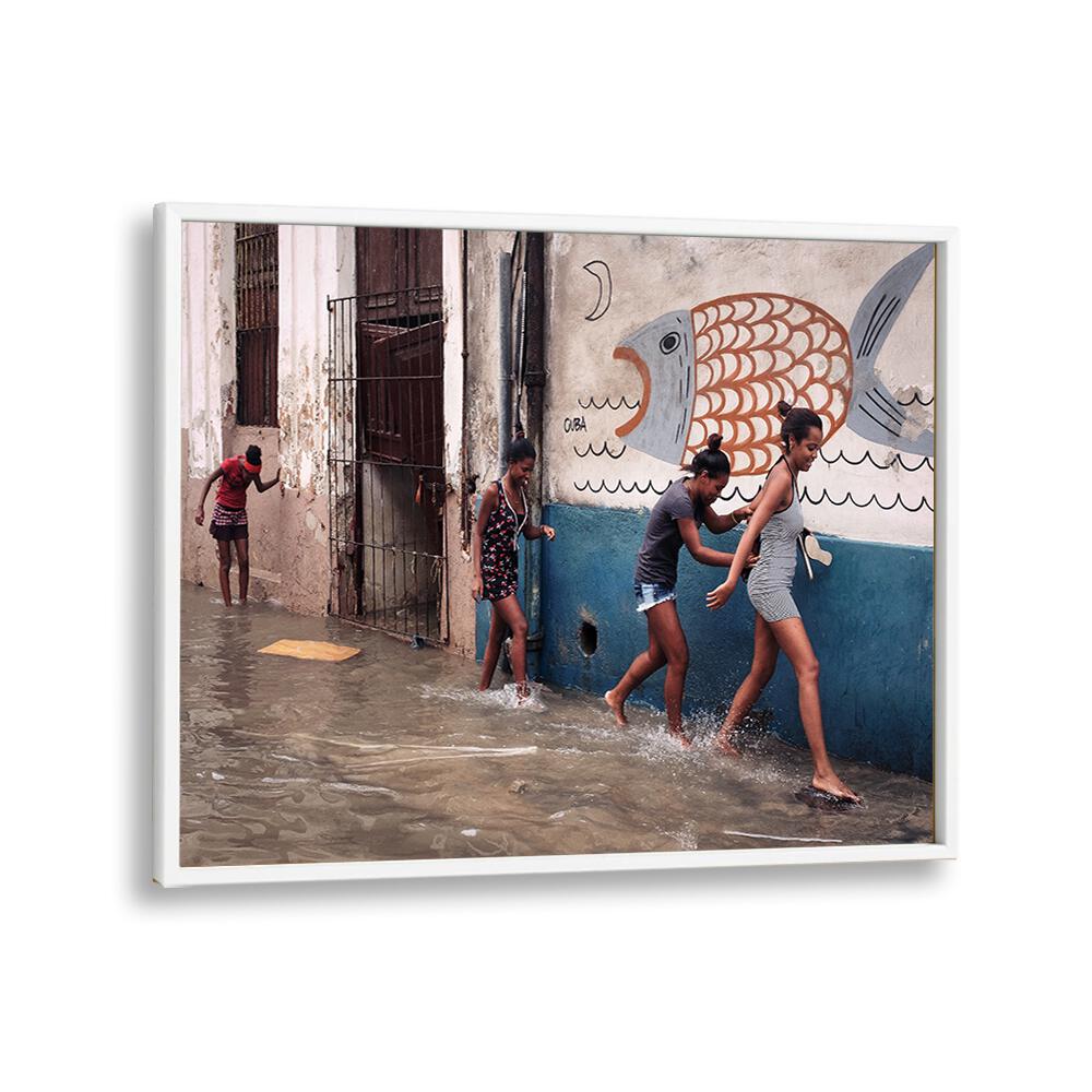 ABSTRACT painting - FLOODING HAVANA by Asianmonk