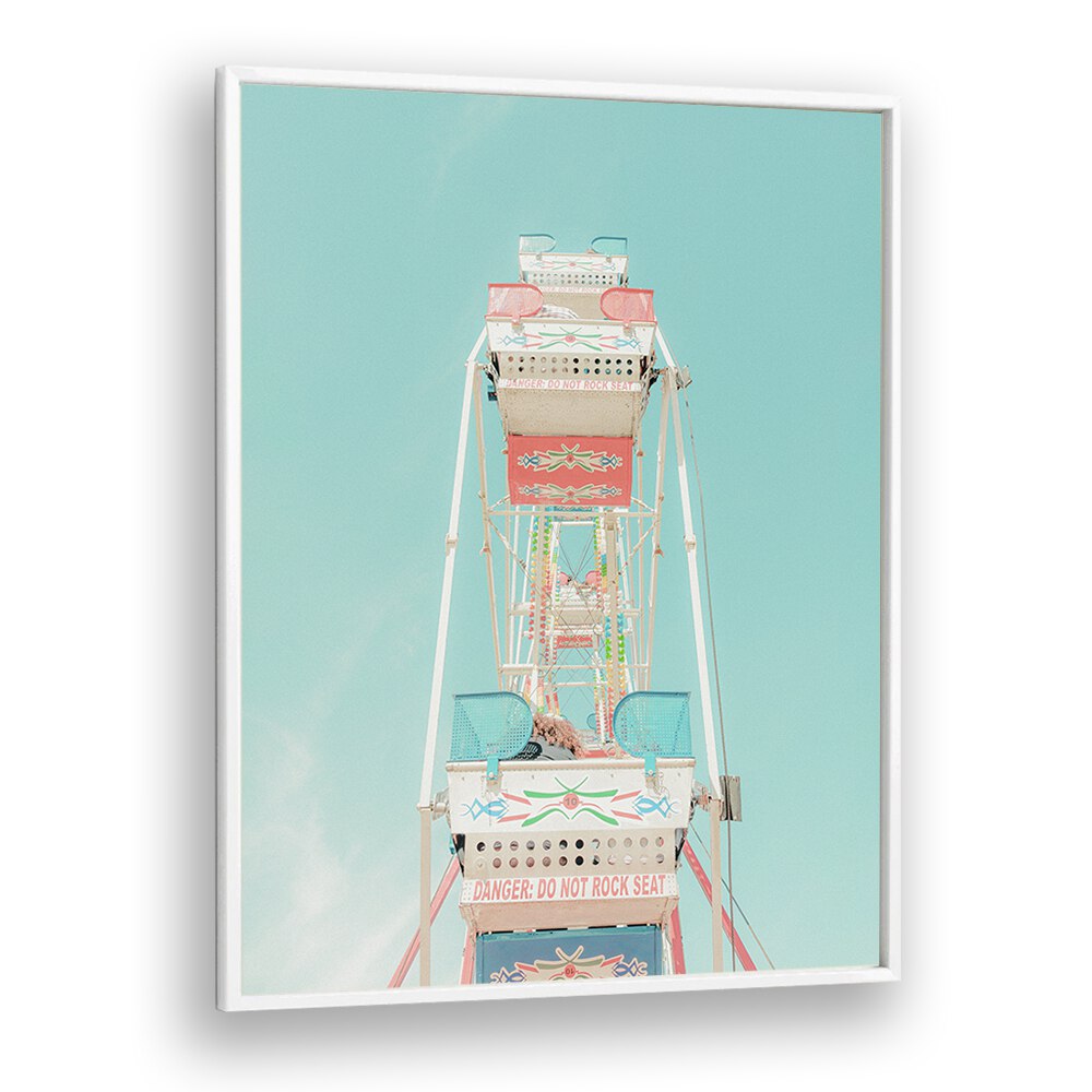 surreal painting - FERRIS WHEEL NOSTALGIA by Asianmonk