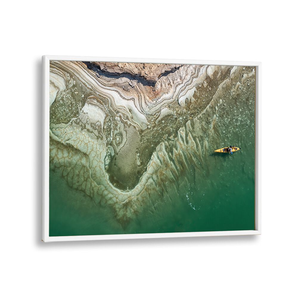 PHOTOGRAPHY painting - DEAD SEA KAYAKER BY IDO MEIROVICH by Asianmonk