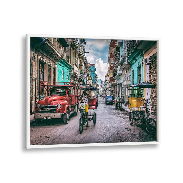 ABSTRACT painting - HABANA STREET XII by Asianmonk