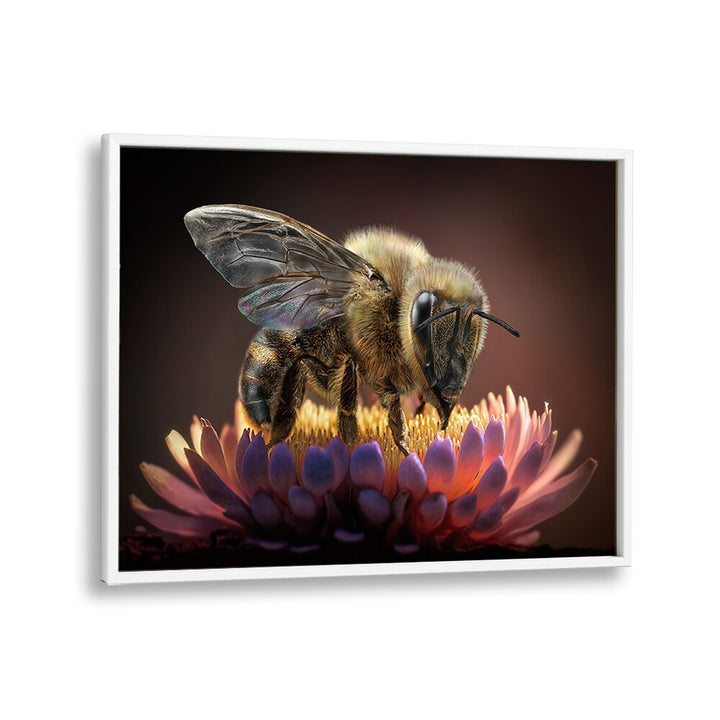 ABSTRACT painting - HONEY BEE by Asianmonk