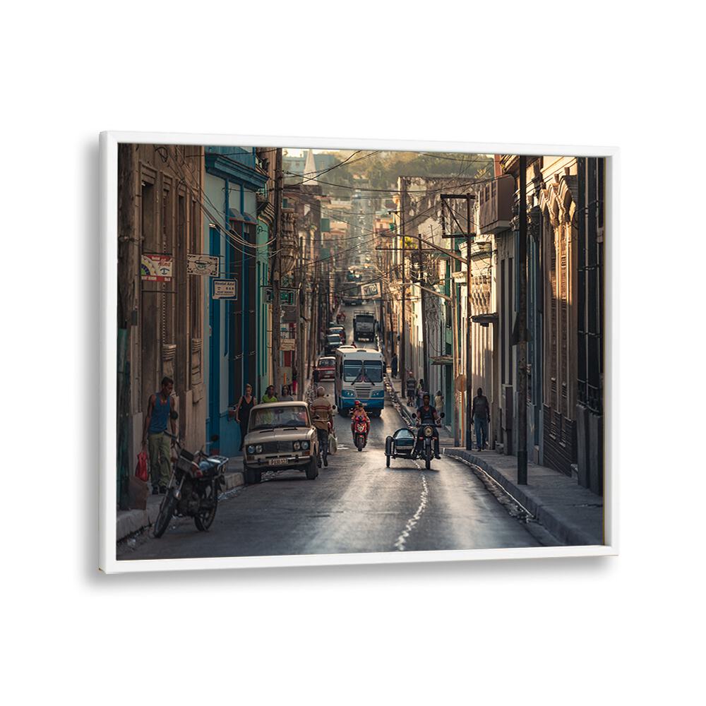 ABSTRACT painting - STREETS OF MATANZAS by Asianmonk