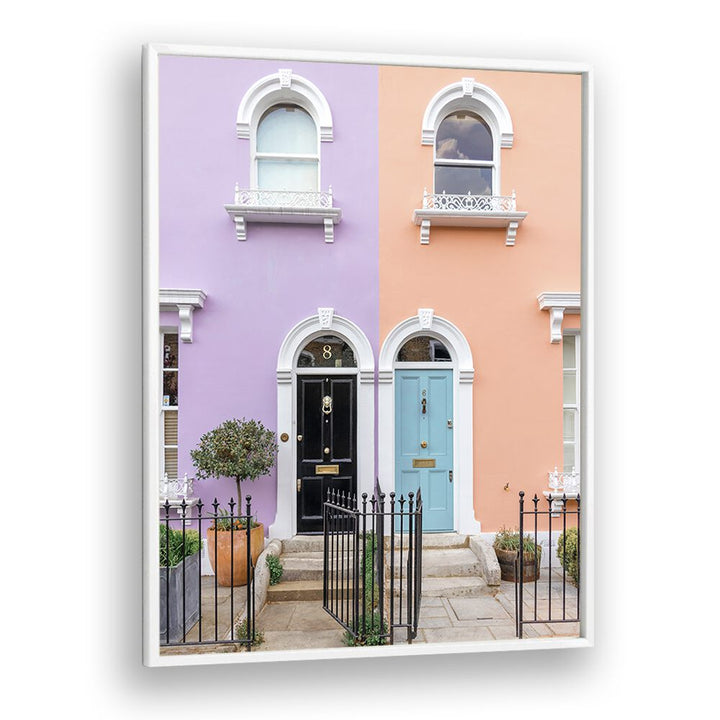 TWIN DOORS OF LONDON , STREET PHOTOGRAPHY ART PRINTS