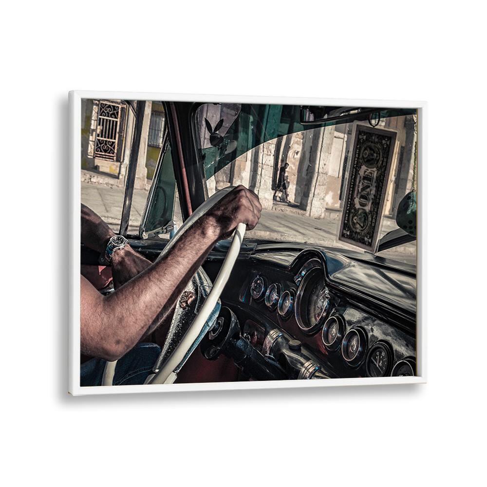 ABSTRACT painting - DRIVER by Asianmonk