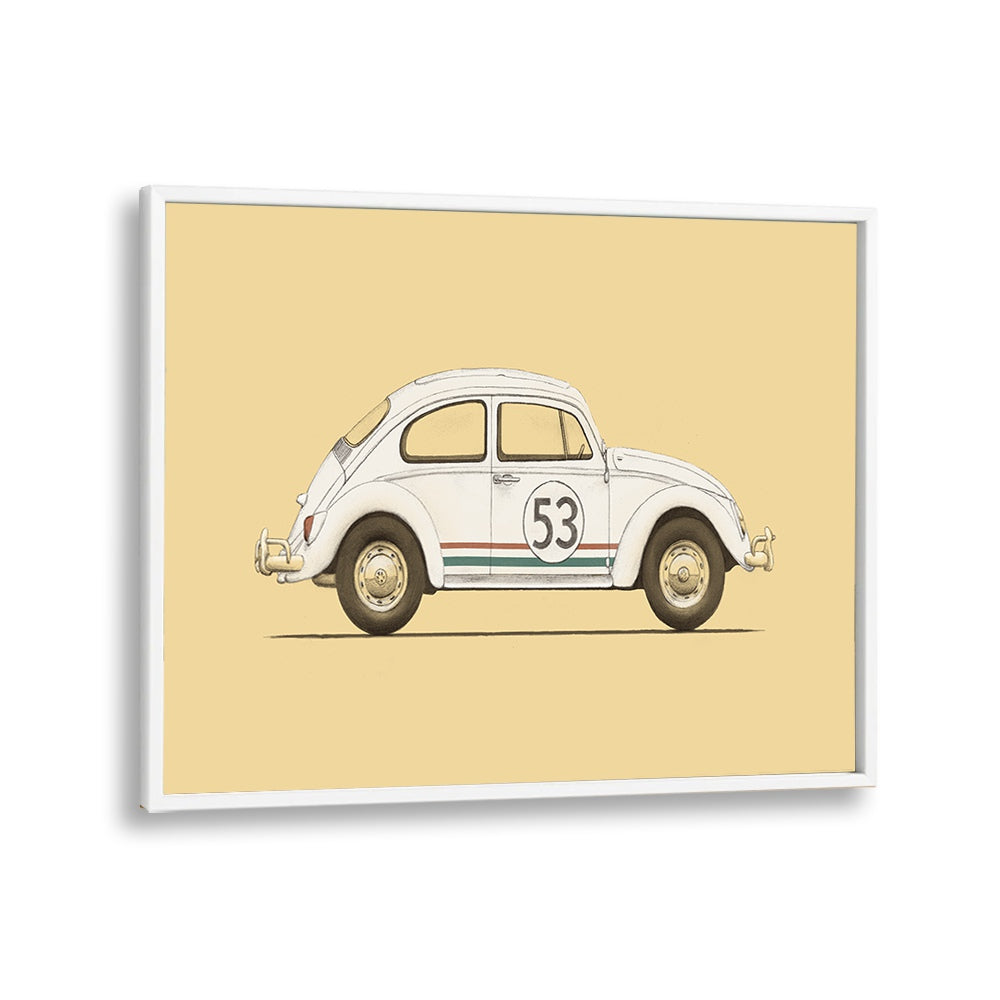 BEETLE BY FLORENT BODART, AUTOMOTIVE ART PRINTS