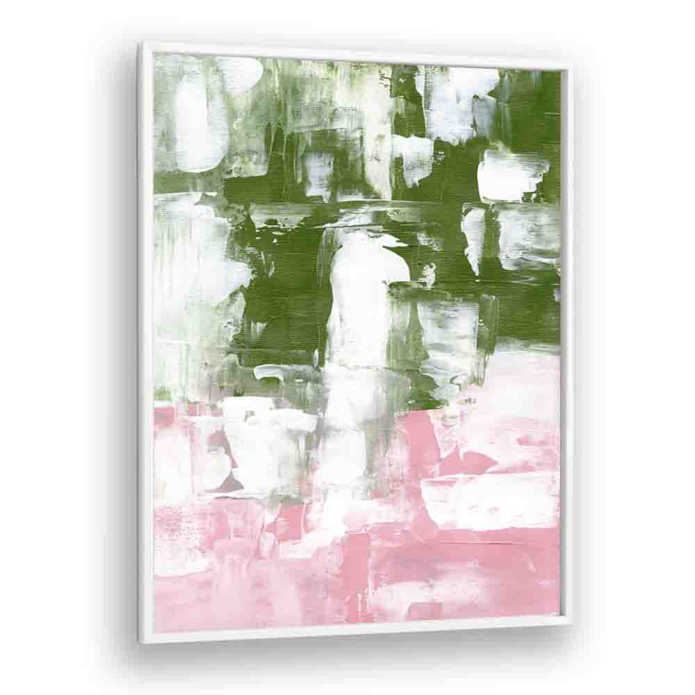 OLIVE PINK BY EJAAZ HANIFF, ABSTRACT ART PAINTINGS