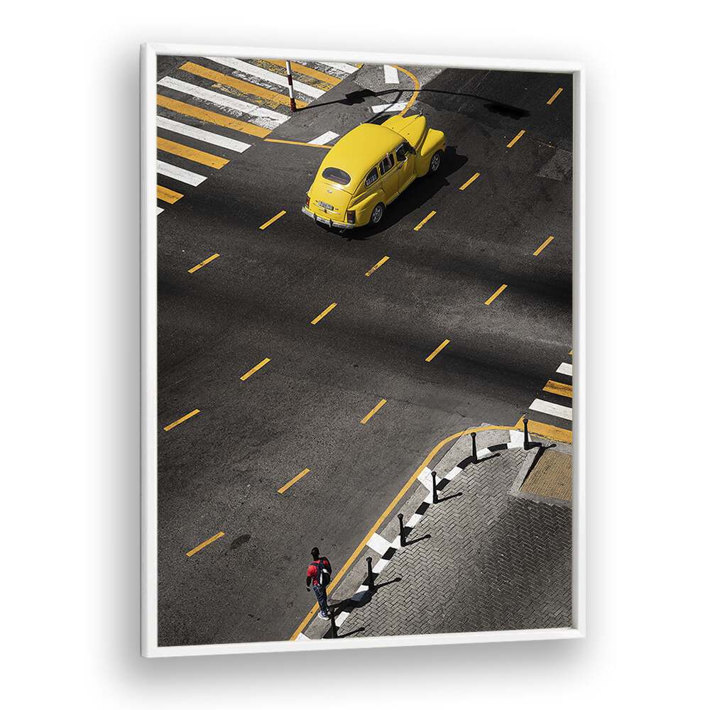 Christian Meermann painting - YELLOW CAR by Asianmonk