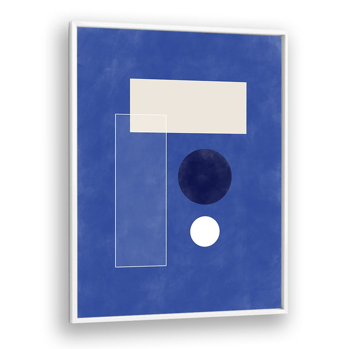 SIMPLE BLUE FORMS , GEOMETRIC ART PRINTS