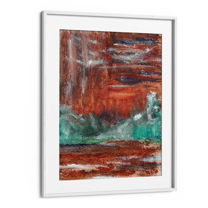 AUTUMN ABSTRACT LANDSCAPE I , ABSTRACT PAINTINGS