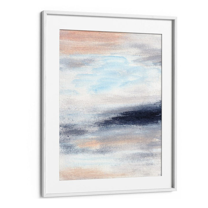 Vibrant hues blend in SUMMER ABSTRACT LANDSCAPE I, a stunning piece from our exclusive ABSTRACT PAINTINGS collection.