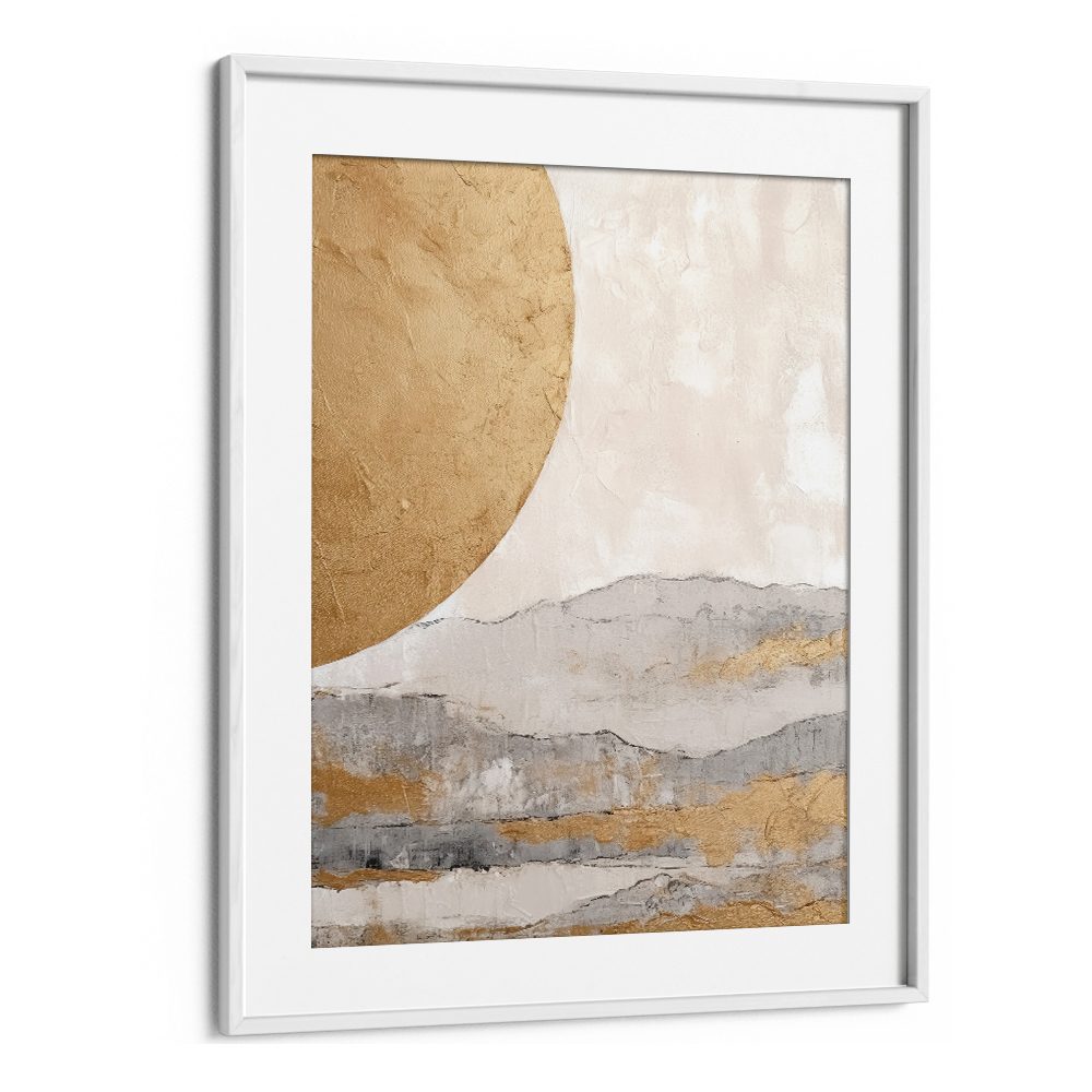 ABSTRACT GOLDEN LANDSCAPE